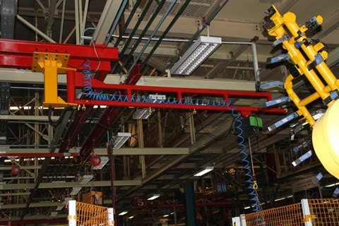 組合式壁掛旋臂起重機